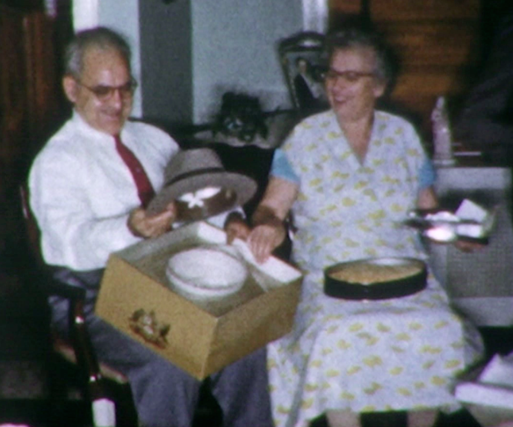 Great-Grandpa John and Great-Grandma Livia