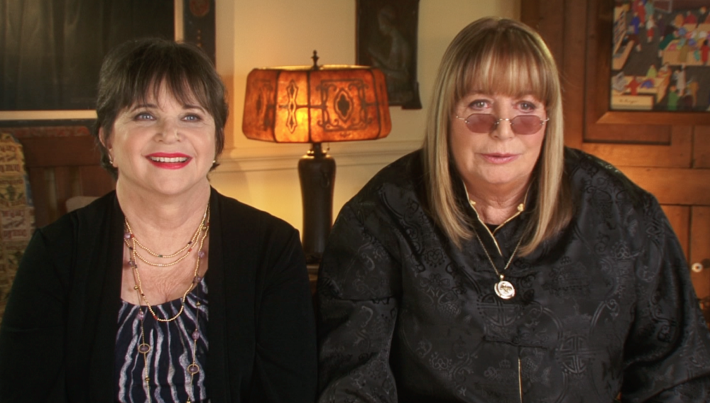 Cindy Williams and Penny Marshall